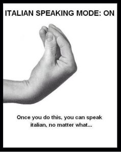 Italian speak